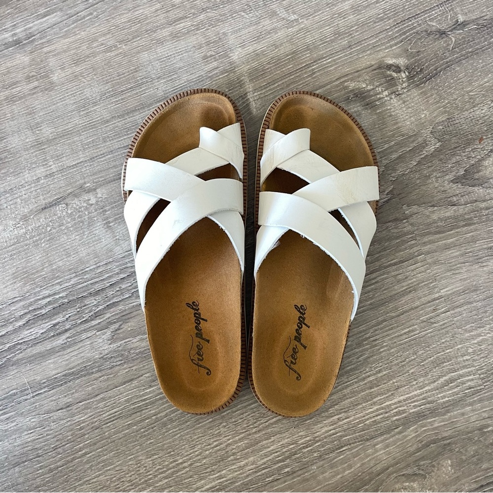 Free people leather sandals